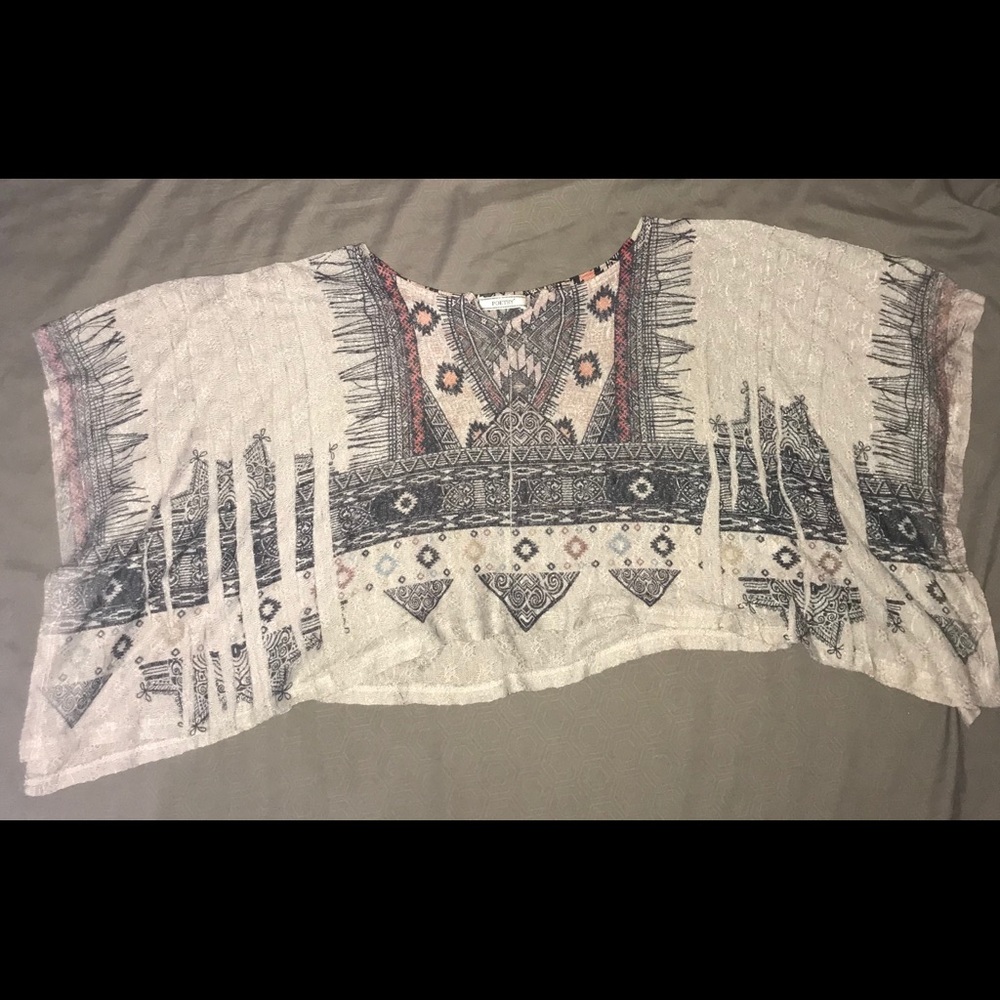 Poetry Crop top shirt